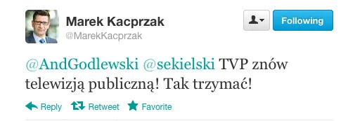 Komentarz Marka Kacprzaka