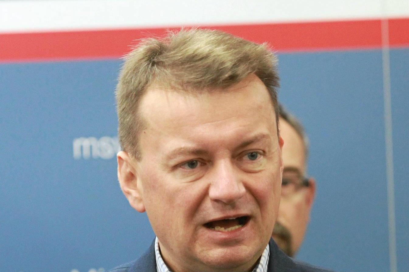 Mariusz Błaszczak skrytykował decyzję Pawła Adamowicza ws. Westerplatte.