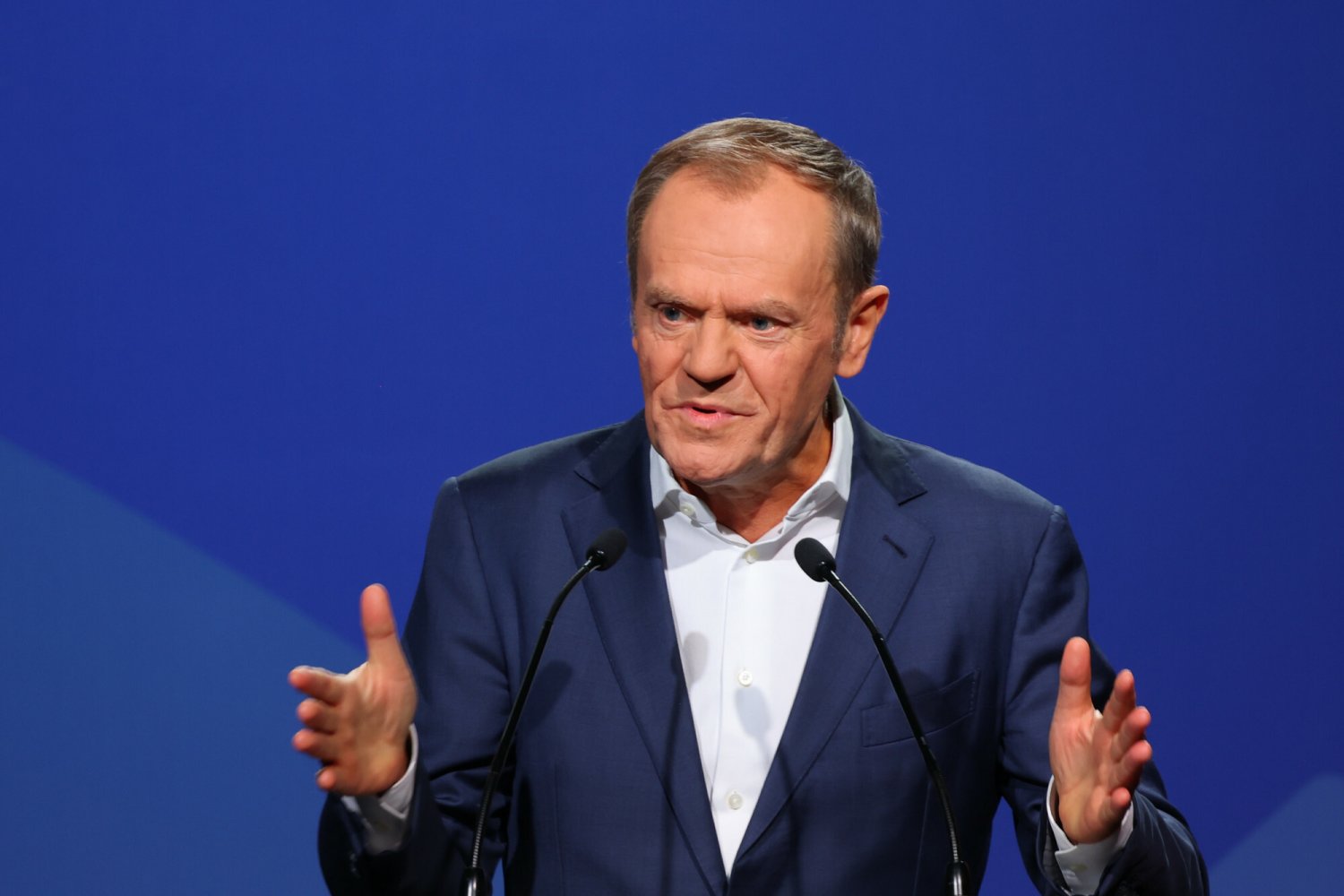 Donald Tusk podsumował wystąpienie Jarosława Kaczyńskiego i Mateusza Morawieckiego.