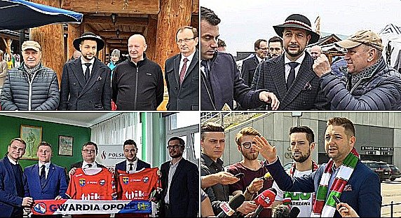 Różne oblicza Patryka Jakiego.