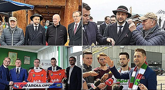 Różne oblicza Patryka Jakiego.