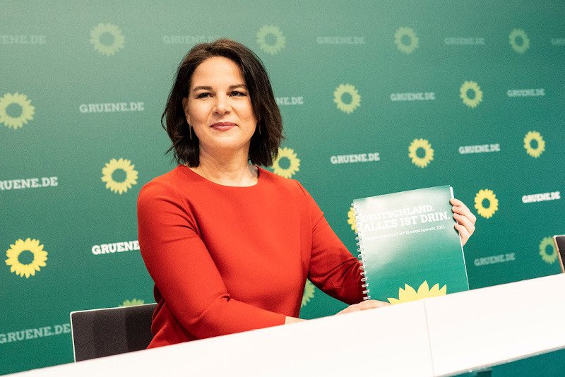Annalena Baerbock jest kandydatką Partii Zielonych na kanclerza Niemiec.