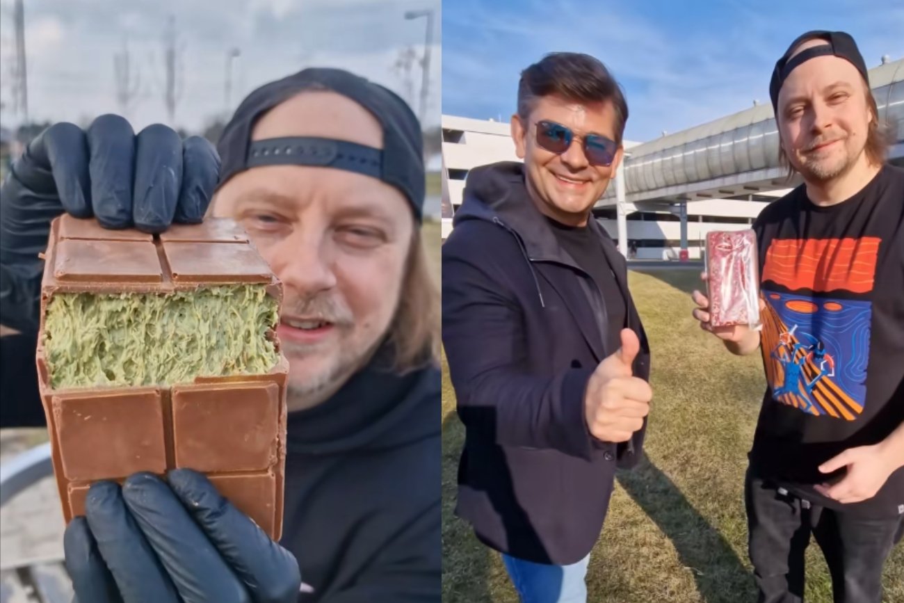 MrKryha przetestował dubajską czekoladę od Zenona Martyniuka.