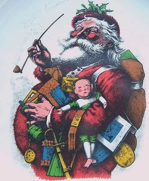 Ilustracja Thomasa Nasta z 1881 roku pomogła zbudować obecny wizerunek św. Mikołaja
