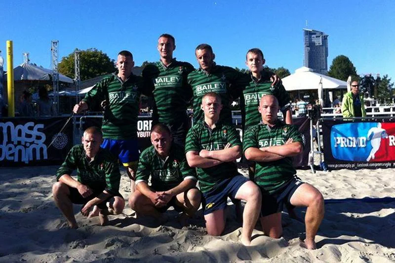 Zawodnicy Jastrzębie Deaf Rugby Wejherowo