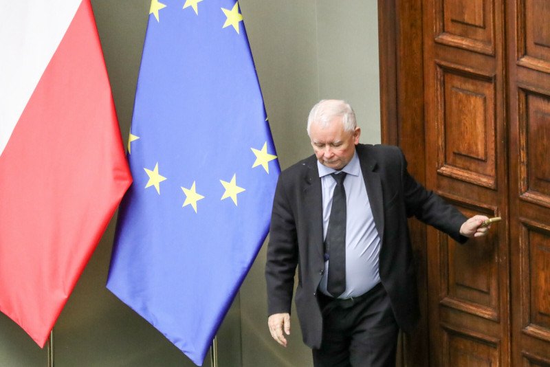 Jarosław Kaczyński ws. KPO: "Rozważylibyśmy pewne posunięcia"