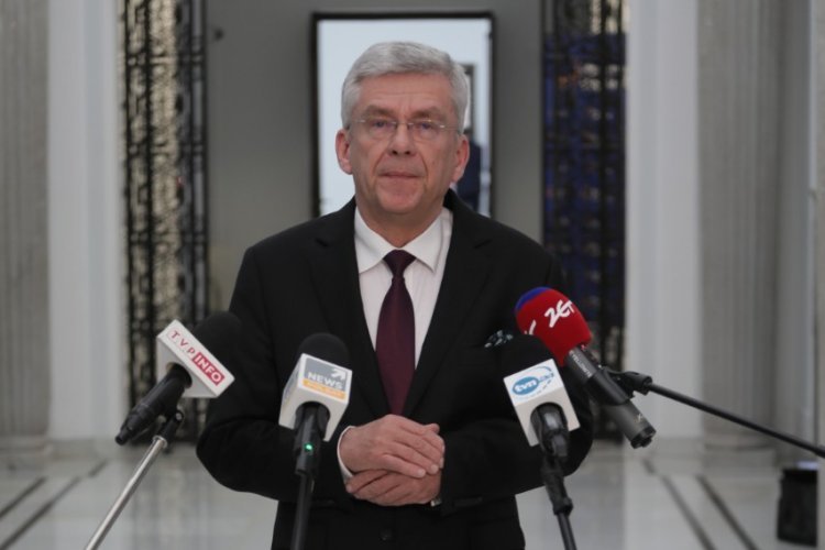 Stanisław Karczewski broni inwestycji Daniela Obajtka.