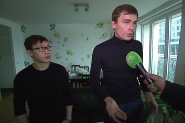 Rosyjscy dziennikarze pobici przez uchodźców.