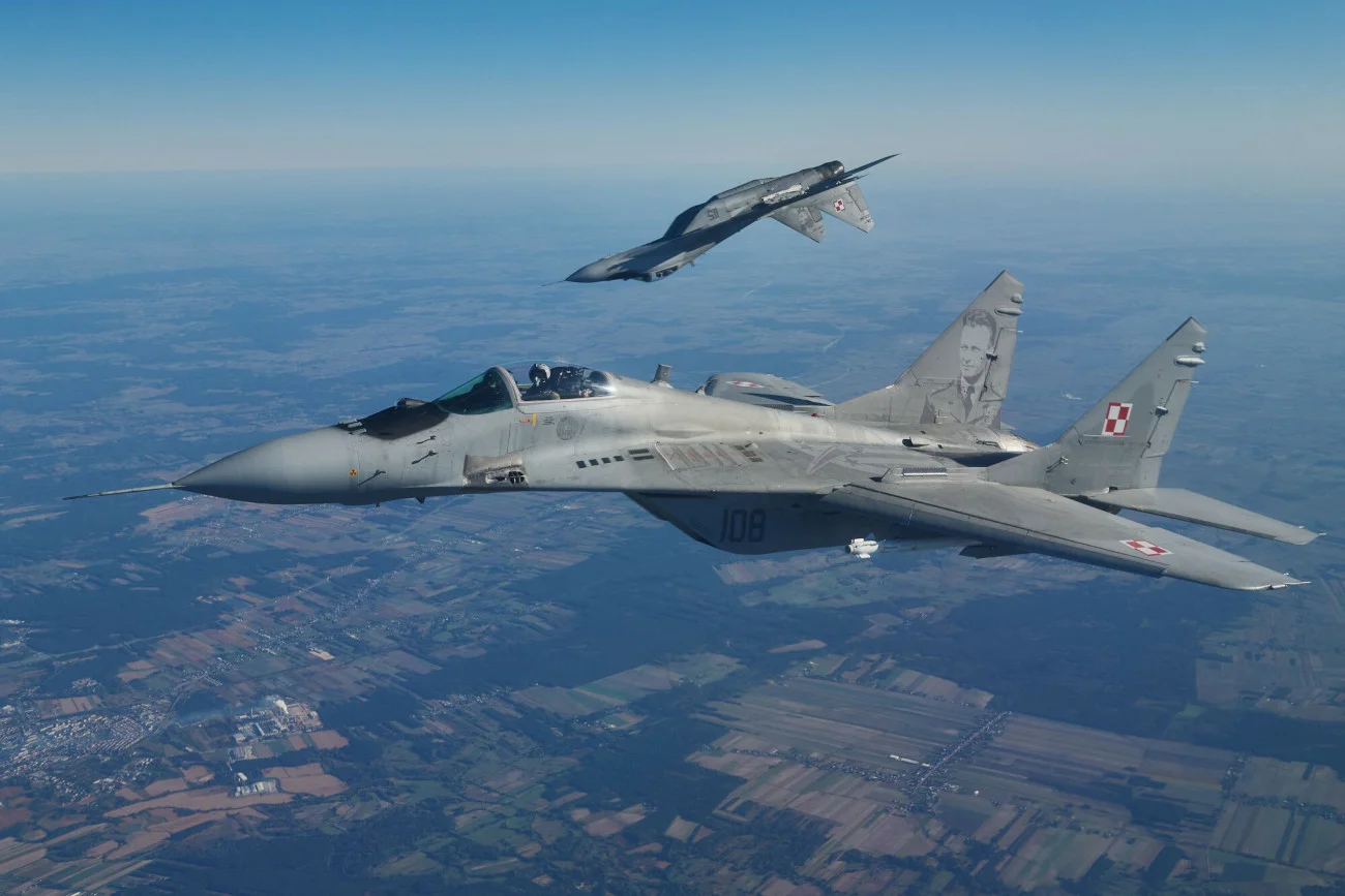 Samoloty NATO miały na radarze rakietę, która spadła na terytorium Polski.
