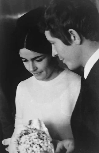 Dzień ślubu Wandy i Wojciecha Rutkiewiczów,
24 kwietnia 1970 r.