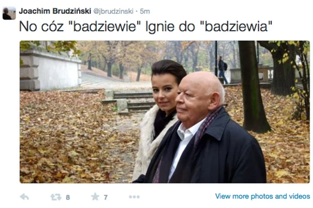 Prawica porównuje Annę Muchę do Jerzego Urbana. Bo broni bezpieczeństwa swojego dziecka