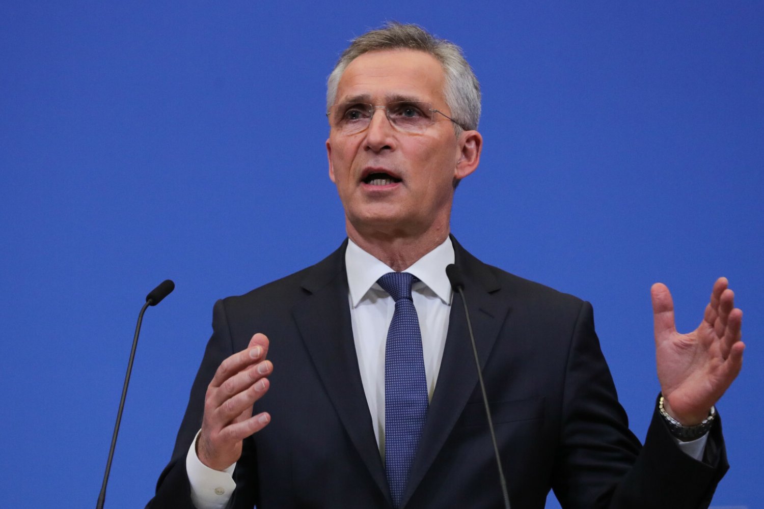 Szef NATO ostrzega przed możliwym incydentem nuklearnym w Zaporożu.