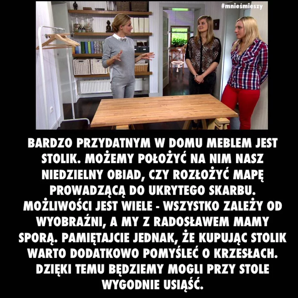 Mimo że emisja programu „Perfekcyjna Pani Domu” zakończyła się już kilka ładnych lat temu, program dalej powraca w dowcipach i memach. Ostatnio popularny fanpage Mnie śmieszy publikuje prześmiewczą serię z idiotycznymi radami, parodiując program Rozenek.