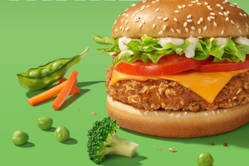 Na stałe do menu McDonald's wszedł właśnie warzywny burger.