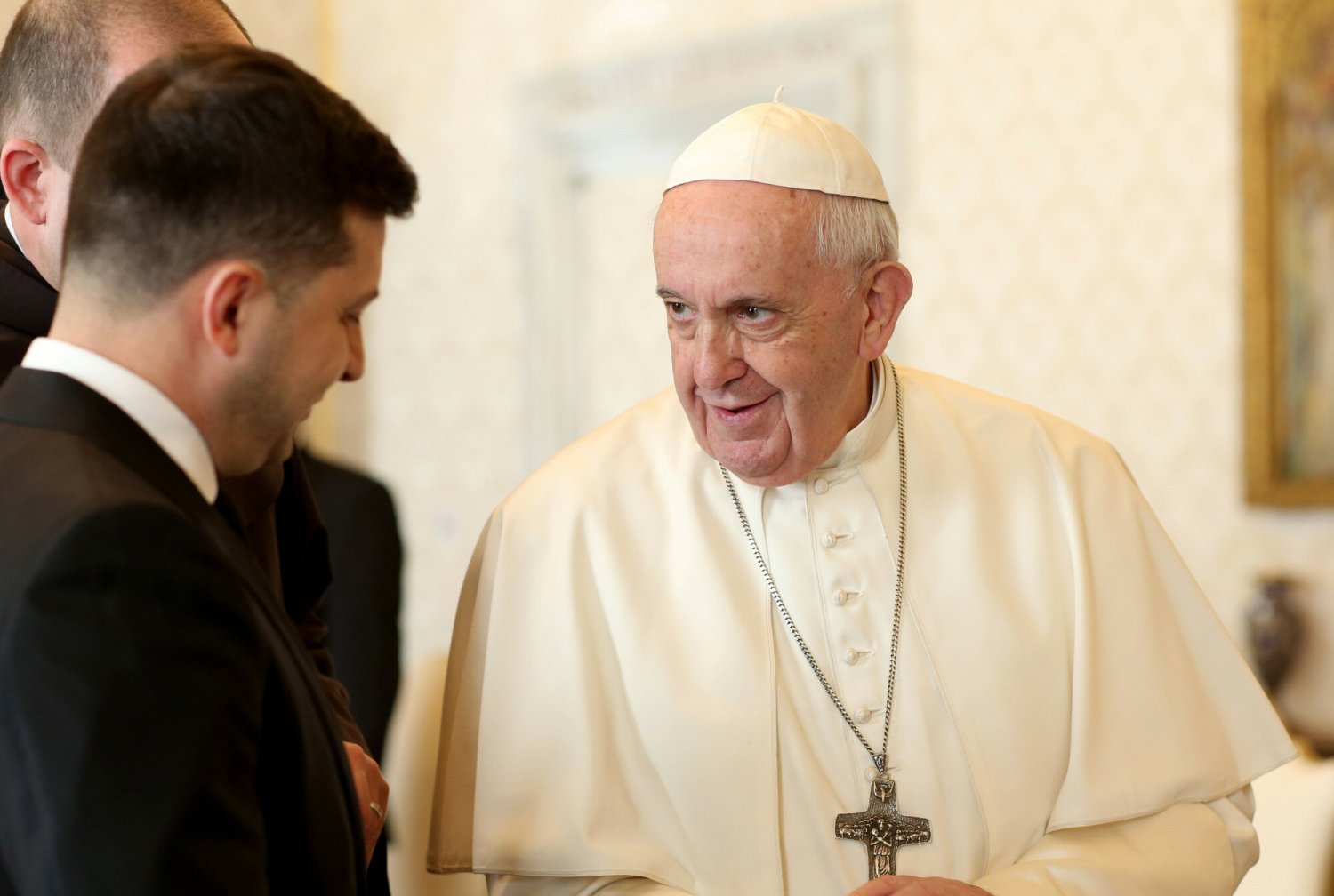 Zełenski zaprosił Franciszka do Ukrainy.