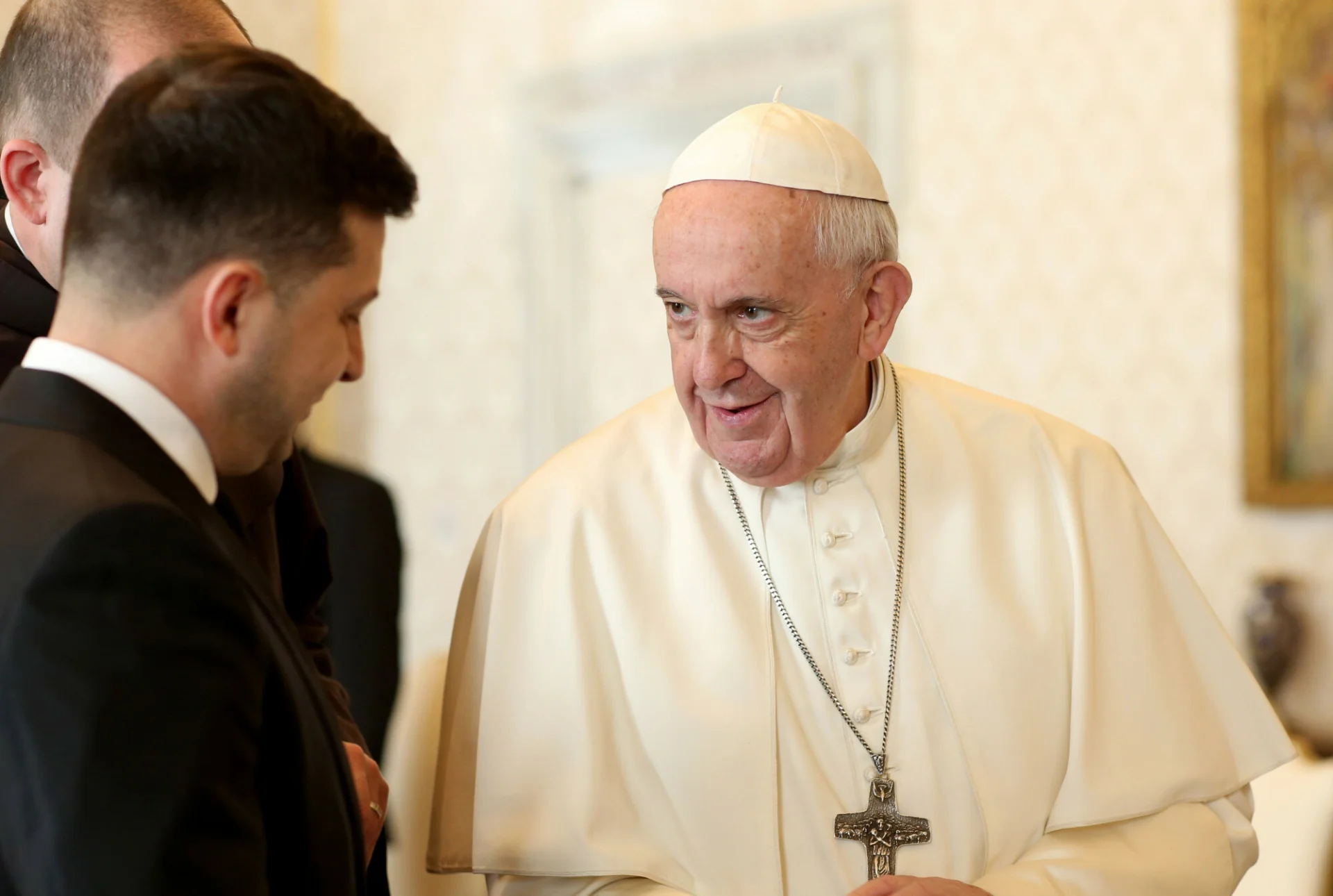 Zełenski zaprosił Franciszka do Ukrainy.