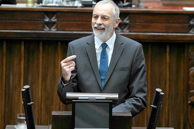 Szef klubu PO Rafał Grupiński w Sejmie