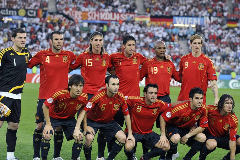 Reprezentacja Hiszpanii jest jednym z faworytów Euro 2012