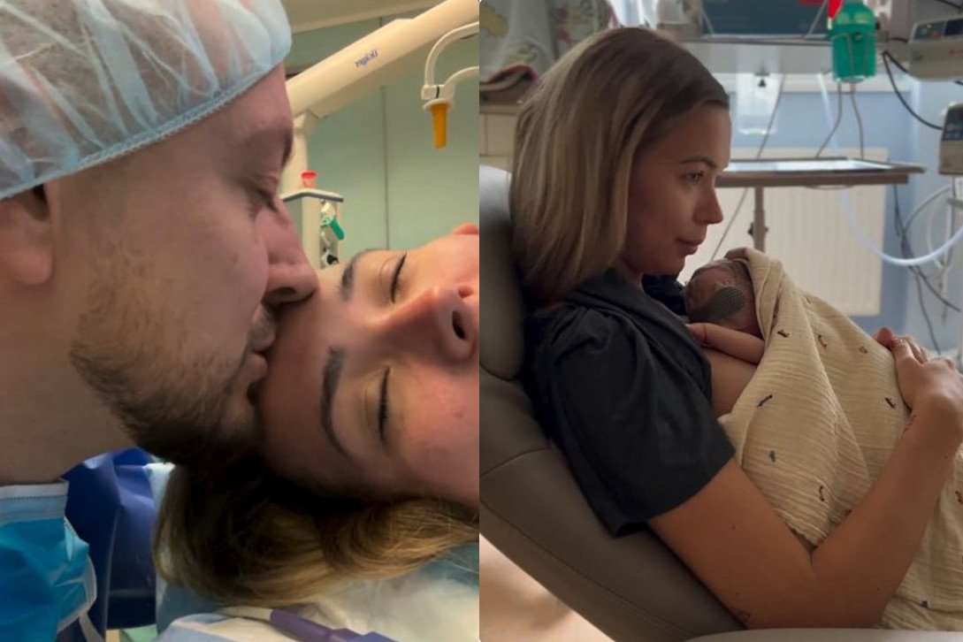 Sandra Kubicka urodziła, Sandra Kubicka i Aleksander Baron dziecko