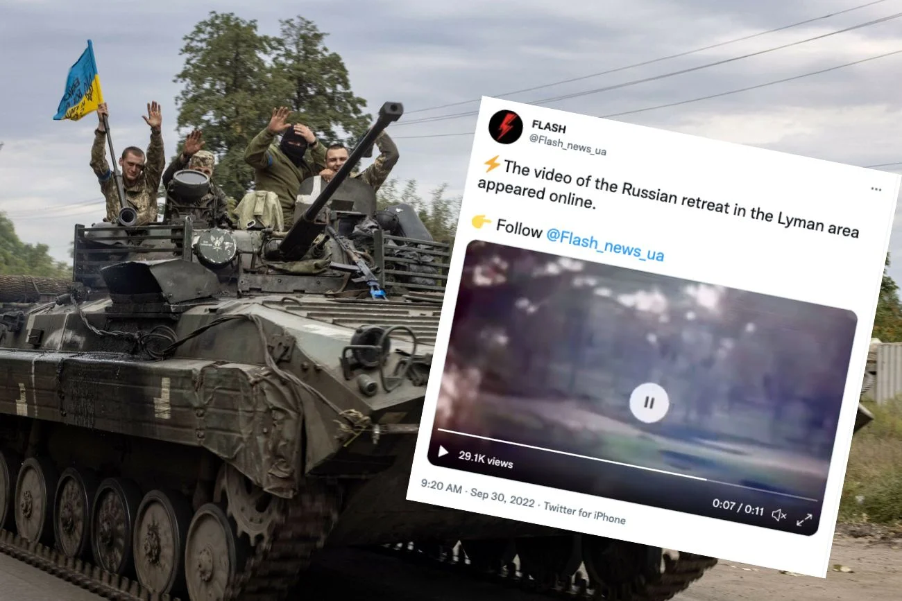 Wojna w Ukrainie. Wojska ukraińskie odbijają kolejne okupowane tereny.