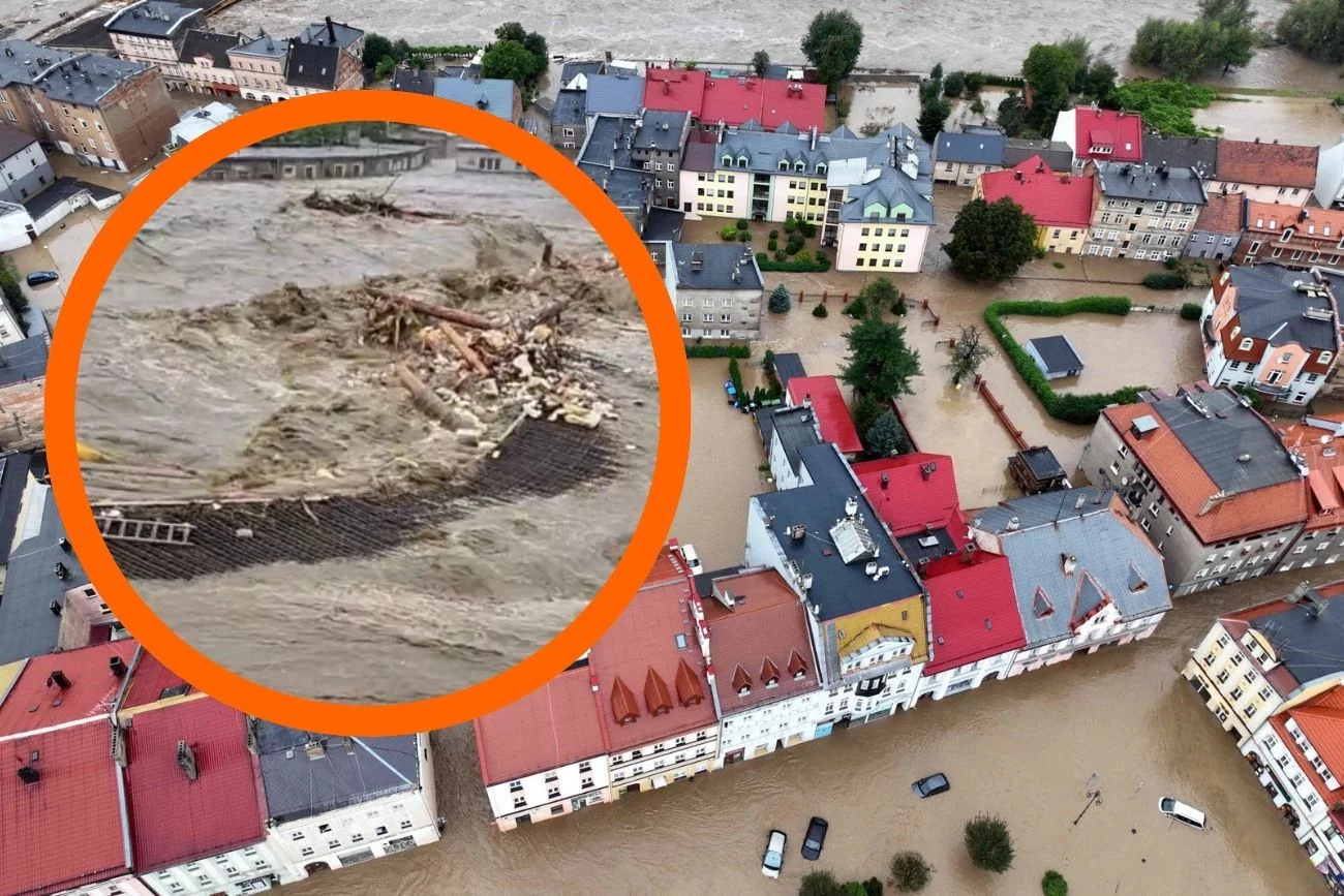 Głuchołazy pod wodą. Powódź w Polsce stała się faktem