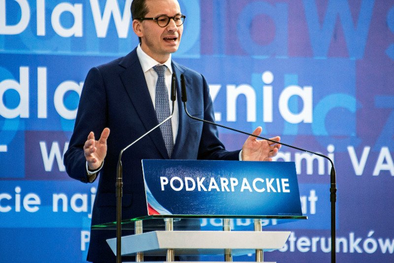 Premier Mateusz Morawiecki brał udział w konwencji regionalnej PiS na Podkarpaciu