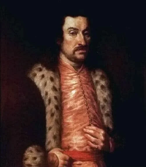 Jeremi Wiśniowiecki na obrazie Daniela Schultza, XVII wiek.