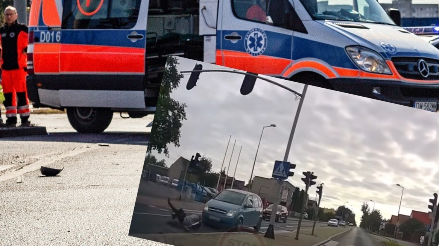 Chojnice. Samochód potrącił dziecko na hulajnodze (zdjęcie ilustracyjne).