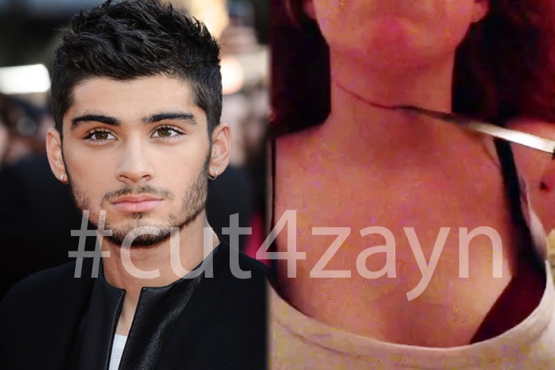 Internetowa akcja #cut4zayn zachęca fanów zespołu One Direction do samookaleczenia się w proteście przeciwko odejściu Zayna Malika.