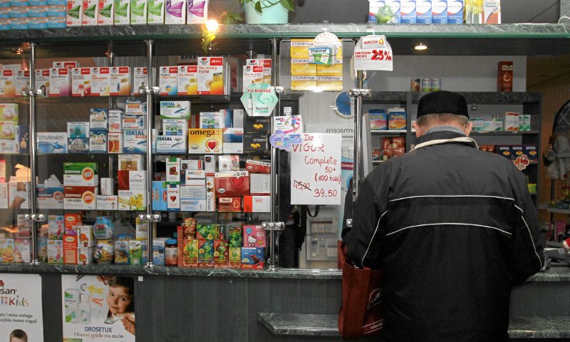 Toruńska apteka przy szosie Chełmińskiej