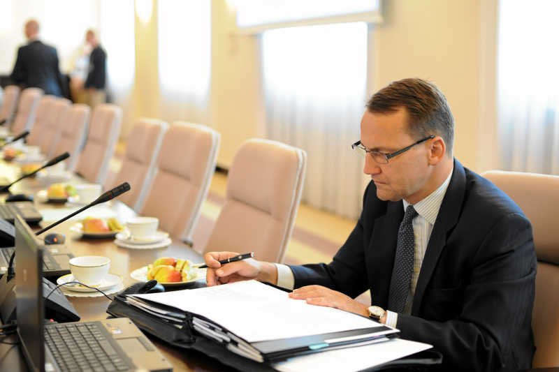 Radosław Sikorski, Minister Spraw Zagranicznych