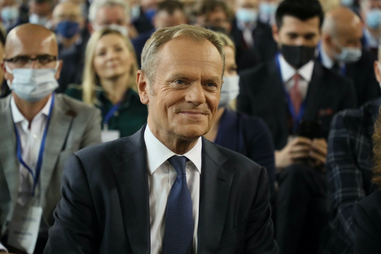 Donald Tusk zażartował z Pawła Kukiza na konwencji PO.