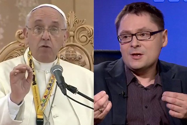 Tomaszowi Terlikowskiemu jest przykro, że "papież mówi coś takiego do ludzi, którzy idą pod prąd światu"