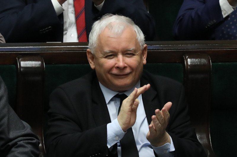 Jarosław Kaczyński lubi oglądać w telewizji m.in. sport.