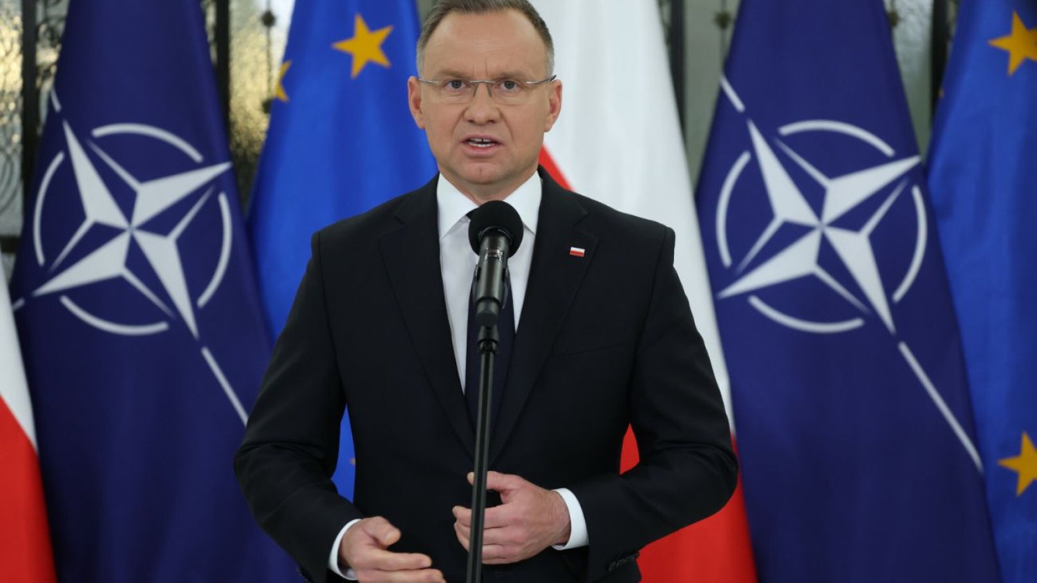 Andrzej Duda nie wiedział o zatrzymaniu polskich żołnierzy