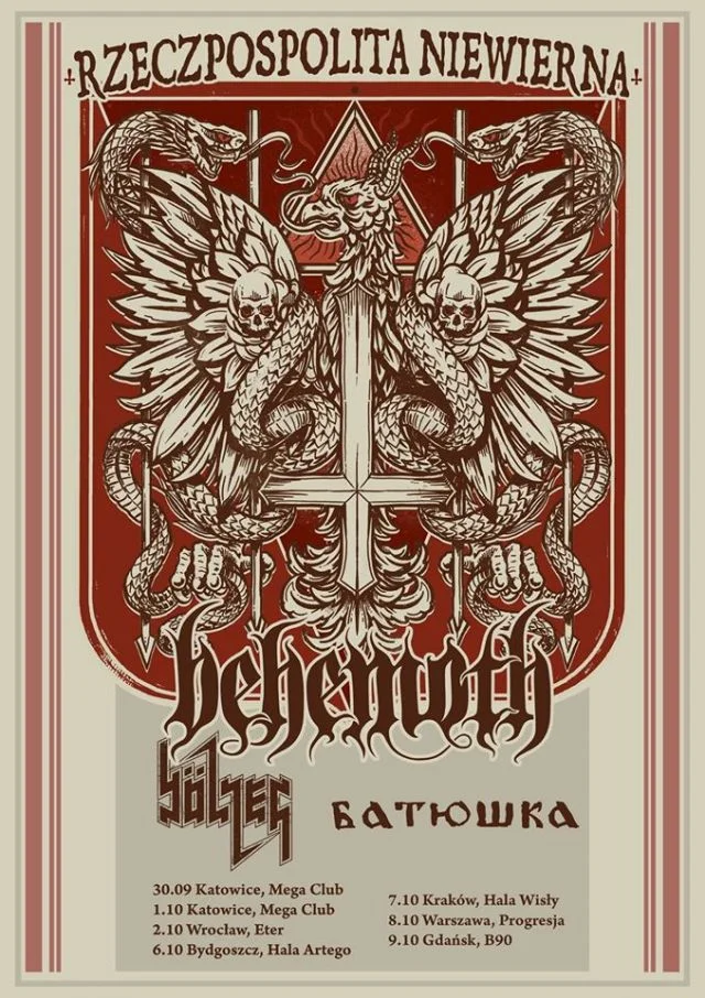 Plakat promujący trasę.