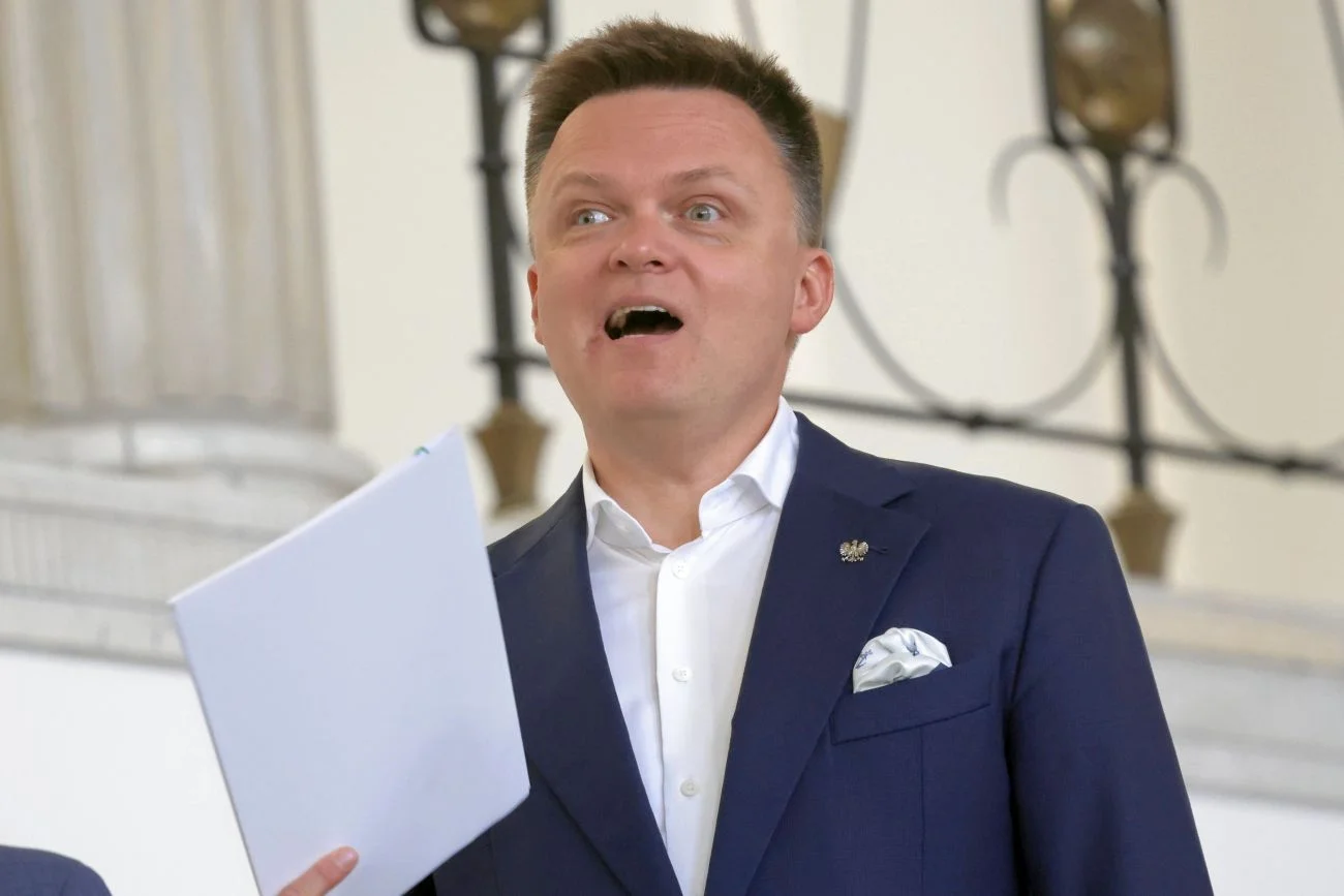 Szymon Hołownia miał z Kaczyńskim omawiać obalenie rządu Tuska