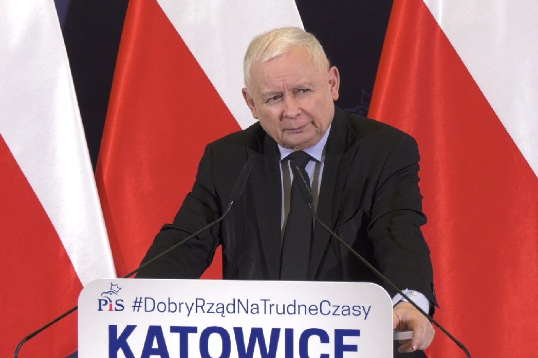 Prezes PiS Jarosław Kaczyński.