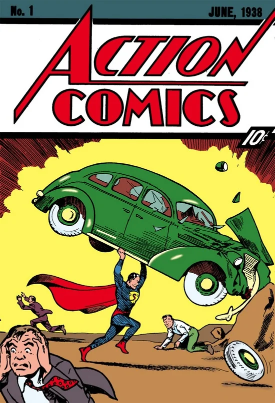 okładka pierwszego numeru Action Comics