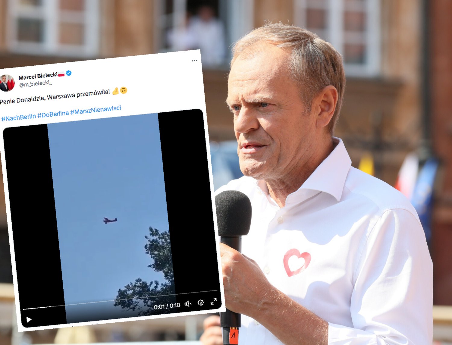 Donald Tusk był inicjatorem marszu 4 czerwca w Warszawie