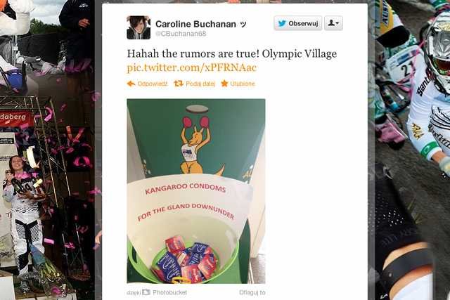 Caroline Buchanan informuje o prawie wszystkim co dzieje się w Londynie