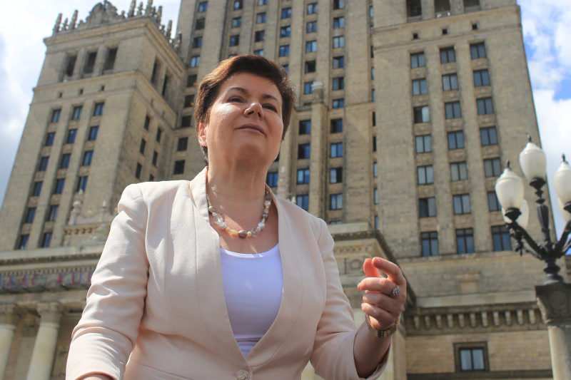 Prezydent Hanna Gronkiewicz-Waltz znana jest z bliskich kontaktów z Kościołem