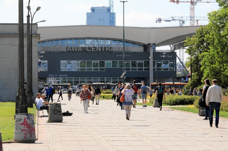 Dworzec Centralny w Warszawie zyska patrona