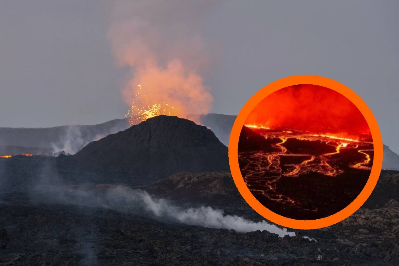 Erupcja wulkanu na Islandii. To już szósty raz w ciągu kilku miesięcy