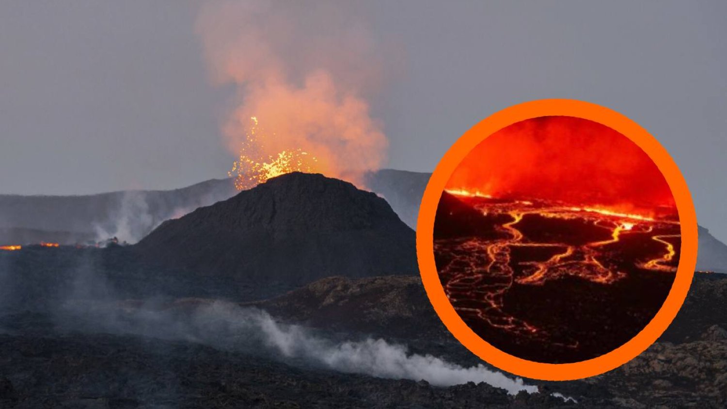 Erupcja wulkanu na Islandii. To już szósty raz w ciągu kilku miesięcy