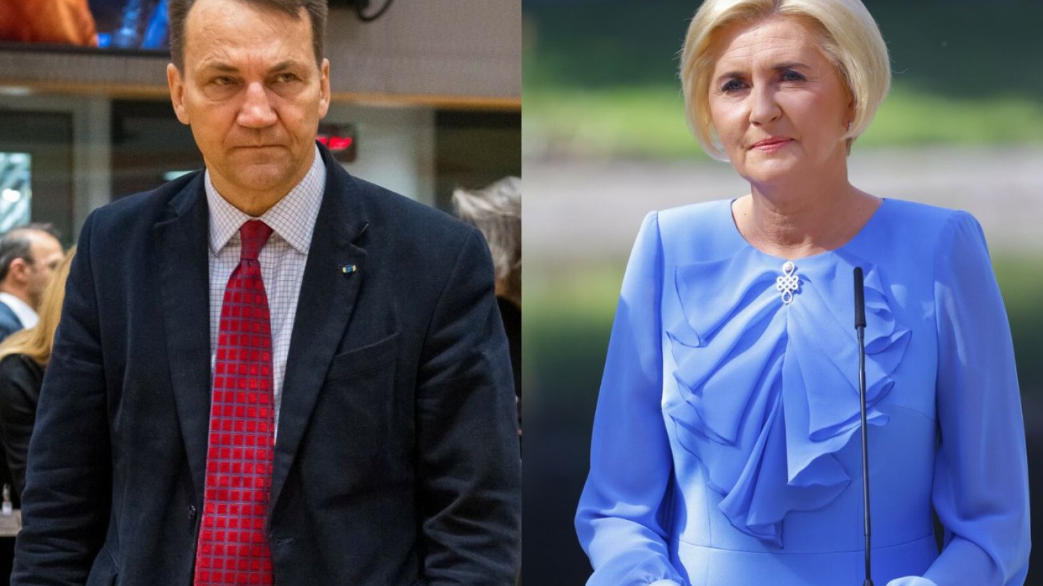 Radosław Sikorski uderzył w pierwszą damę