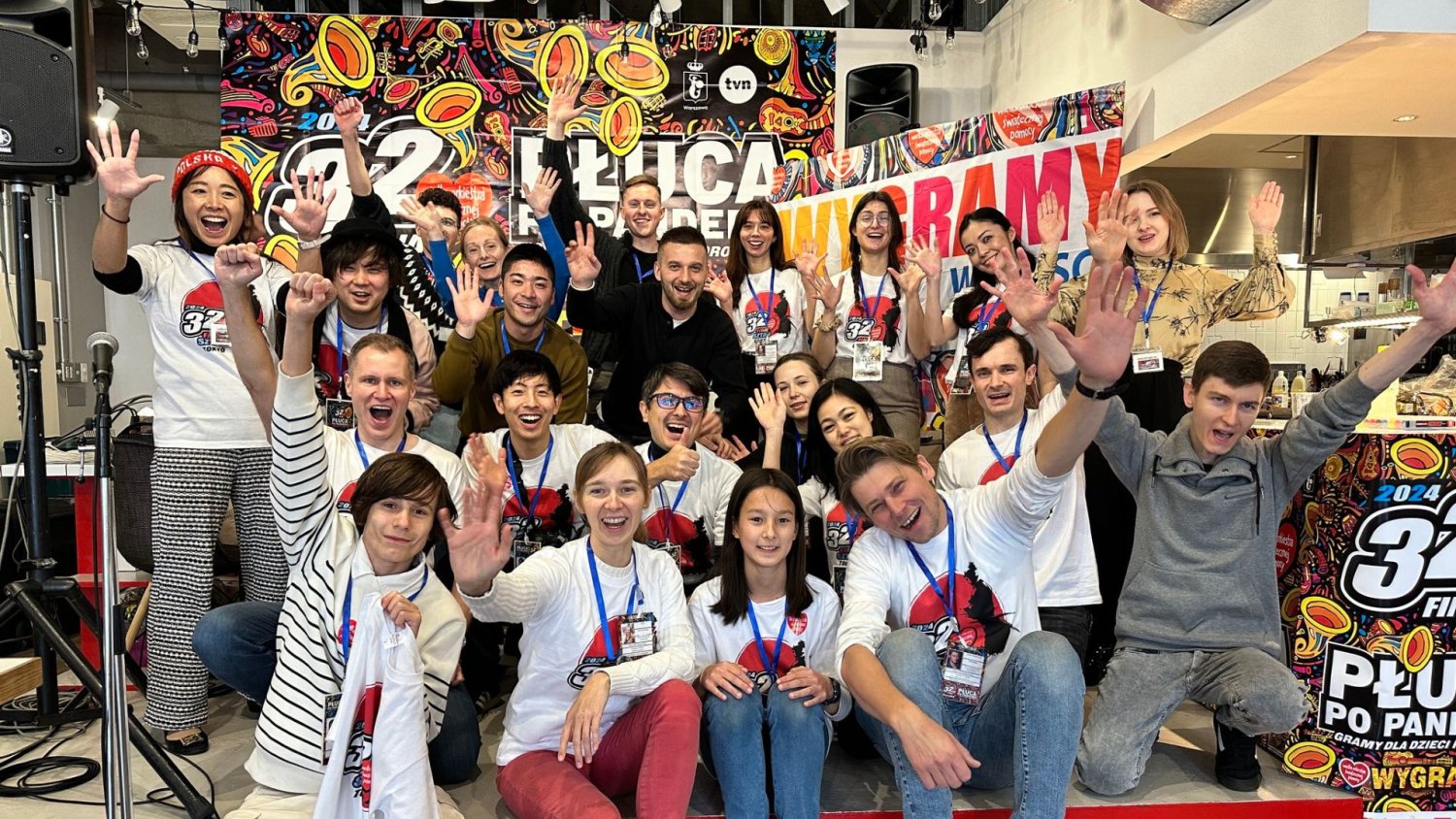 Japończycy zachwyceni finałem WOŚP. W Tokio zaśpiewali po polsku