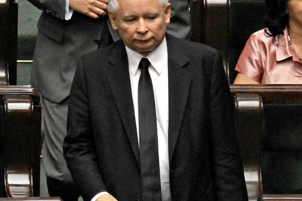 Jarosław Kaczyński w Sejmie