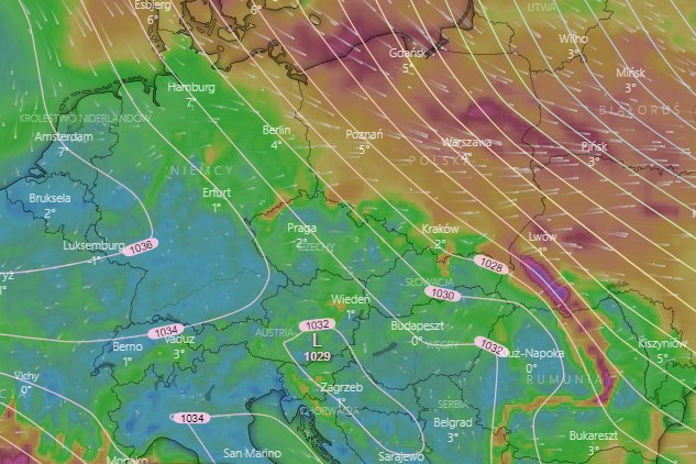 Uwaga na silny wiatr, szczególnie na Pomorzu.