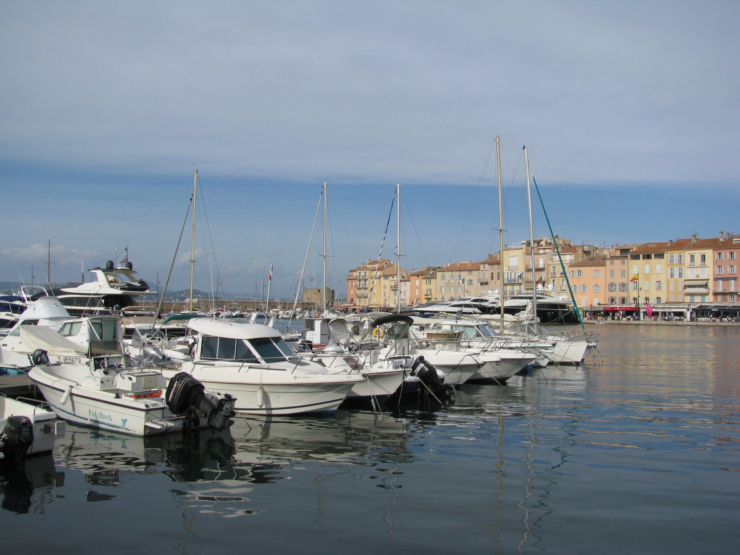 Saint-Tropez - okolice starego portu.
